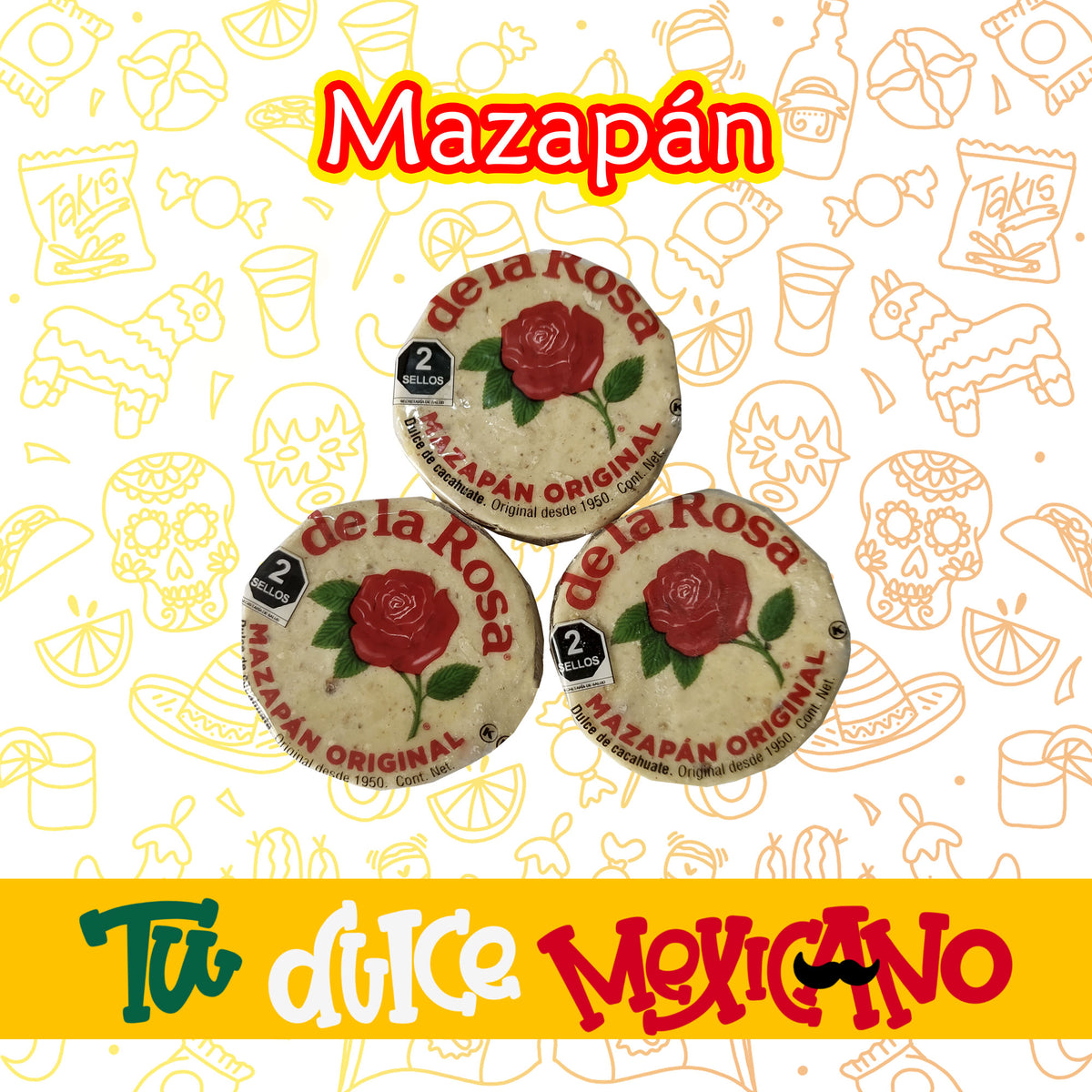 Mazapán chico 12 gr c/u