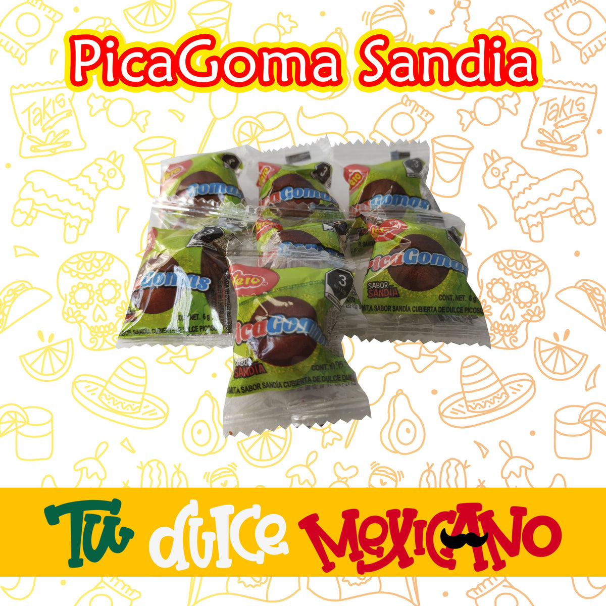 Picagoma Sandía c/u