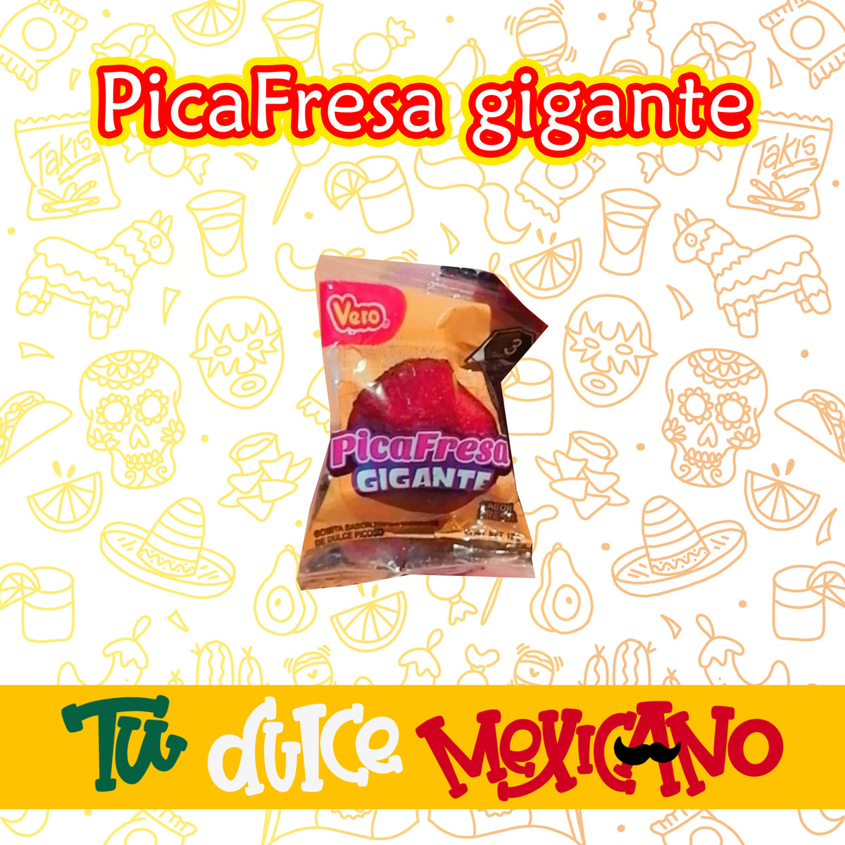 Pica fresa gigante