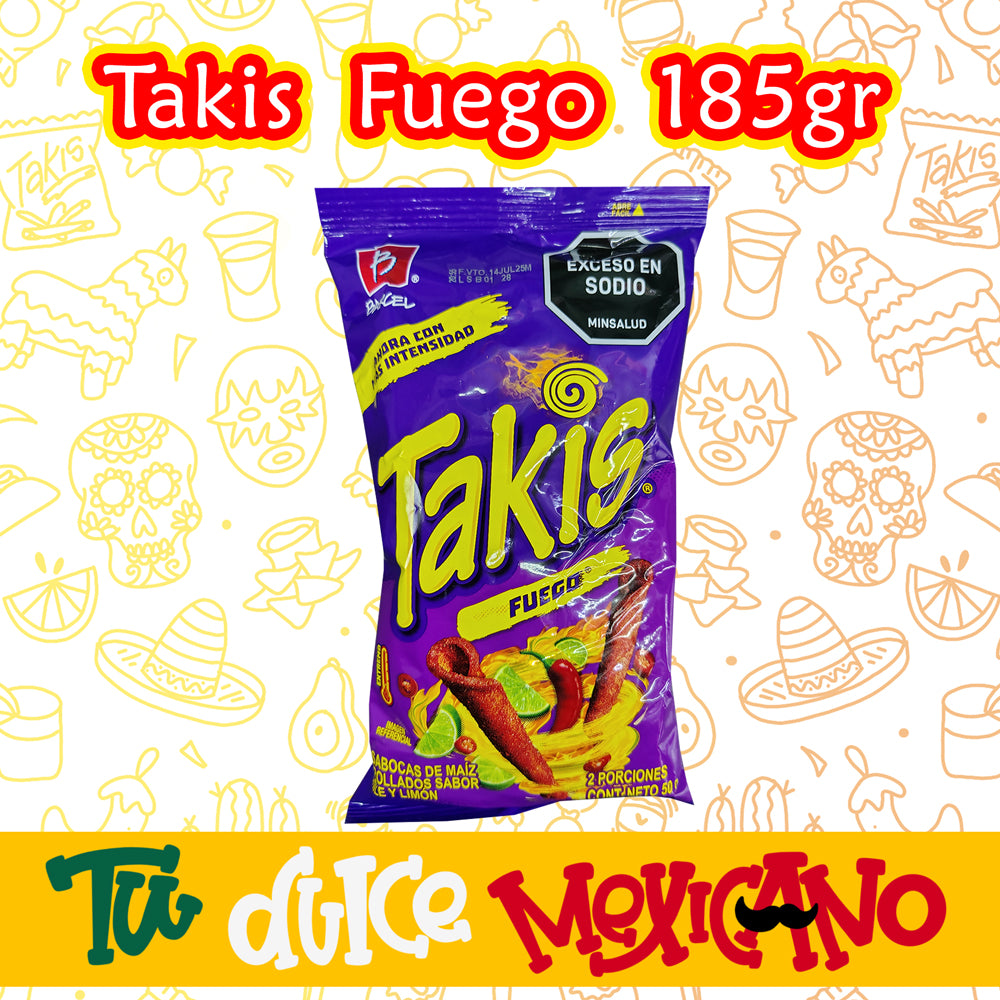 Takis fuego 185gr