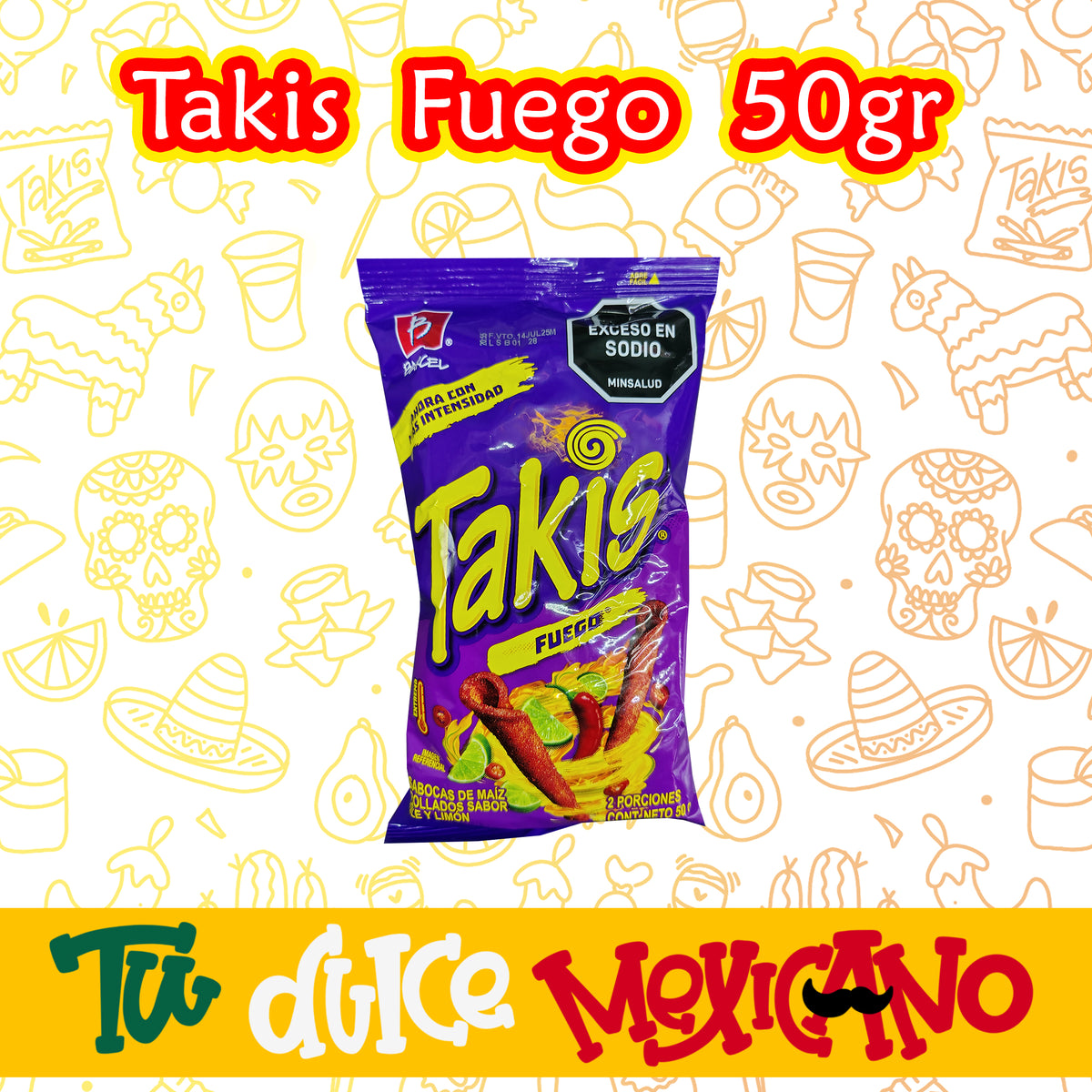 Takis fuego 50gr