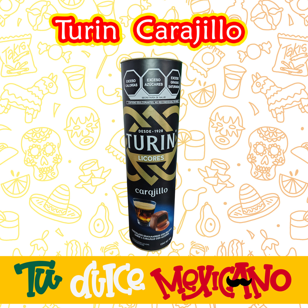 Chocolate relleno de licor carajillo