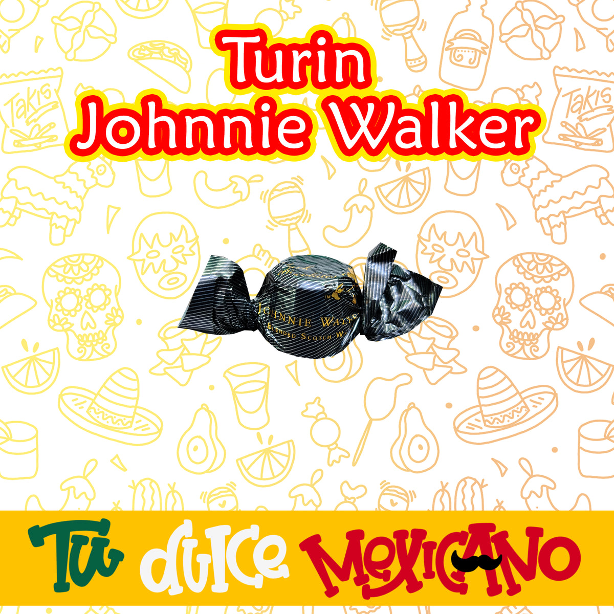Chocolate relleno de licor Johnnie walker