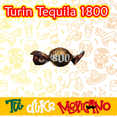 Chocolate relleno de licor tequila 1800